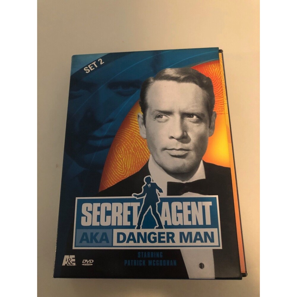 Secret Agent Dangerman Set‎ 2 Vol 3 & 4 (DVD, 2002, 2-Disc Set) Patrick McGoohan